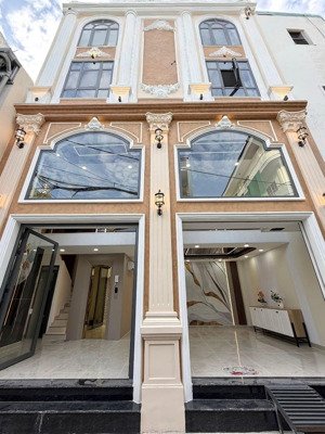 nhà xây mới sát mặt tiền chu văn an, bình thạnh - ngay học viện cán bộ - ngang 8m - hẻm xe hơi