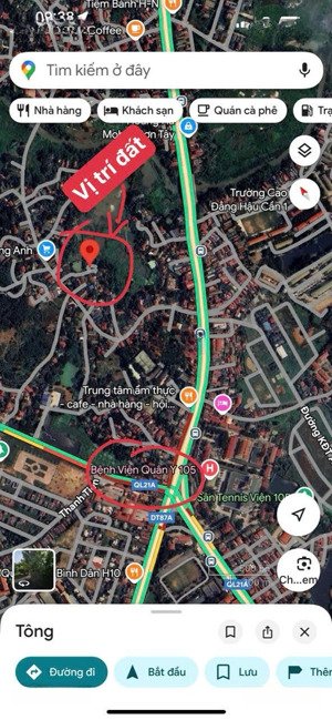 siêu phẩm 92m2 tuyến 2 phố chùa thông giá 1,55 tỷ, đối diện viện 105, các trường đại học,