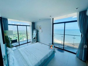 bán căn hộ biển 2 pn mặt tiền thùy vân, 101m2 full nội thất, giá chỉ 5,76 tỷ chiết khấu thêm 3%