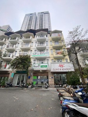 cho thuê nhà lk 2a nguyễn huy tưởng, dt 80m*6 tầng, thang máy, giá thuê 40 triệu có thỏa thuận.