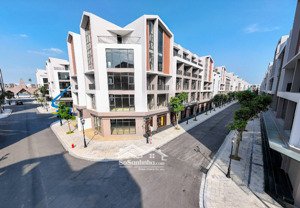 shophouse vịnh thiên đường vtđ8-49, 135,4m² giá 19.588 tỷ - 2 mặt tiền hiếm sát sông venice