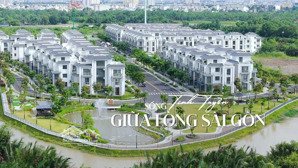 nhà phố liền kế vườn ven sông gladia khang điền giá từ 100 triệu/m2, ck 12,05%, miễn pql 5 năm