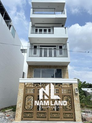 cho thuê nhà 5 tầng 7 phòng mới 99% có thang máy đường lê hữu kiều, quận 2