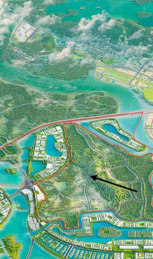 chính chủ bán lô đât hoàng tân đường 20m thông sang vinhomes hạ long xanh, sát sân golf 