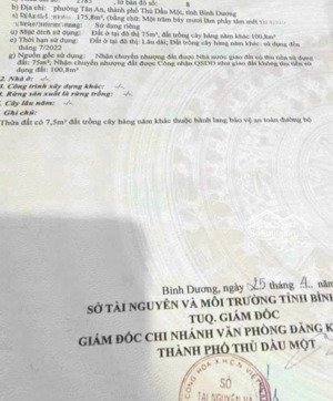 bán đất mặt tiền mạc đĩnh chi. đối diện công sở tân an cũ. giá đang rất cần bán