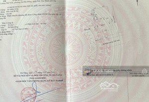 bán lô đất đẹp 207m2 (11x19) - 2 mặt tiền đường lương thế vinh, gần võ văn kiệt - biển mỹ khê