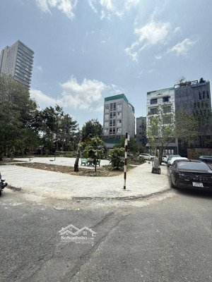 bán lô góc 2mt da huy hoàng, thạnh mỹ lợi, dt 8x20m, đối diện công viên, xd hầm 6 tầng, chỉ 38.4 tỷ