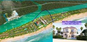 cắt lỗ 6 tỷ biệt thự đơn lập 300m2 trực diện sông siêu vip biển habana,nhà sẵn.giá 22 tỷ