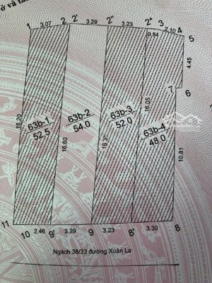 bán nhà riêng tại ngõ 38 xuân la, tây hồ, hà nội