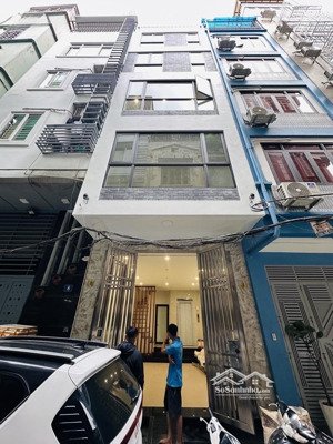 tân mai - phân lô vỉa hè - kinh doanh đỉnh - 42m2, 6 tầng thang máy, nhà mới