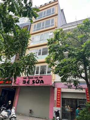 bán nhà mặt phố trương công giai quanh 60 tỷ 100m2 mặt tiền 6m xây 8 tầng thang máy có hầm