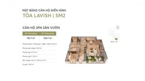 giảm 2tỷ căn 3pn sân vườn vip nhất tòa sm2, chỉ hơn 70tr/m2 vô địch về giá, htls 36t