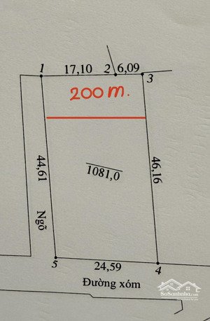 bán đất tại yên bài, ba vì, hà nội, 1,95 tỷ, 200m fun tc, mặt tiền 8,6m, ngõ 6m bao đẹp