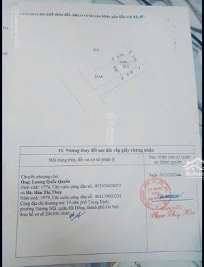 đất 60m2 thổ cư phú cát, hòa thạch, quốc oai sẵn sổ giá rẻ nhỉnh 2 tỷ, khu vực dt tổng 120m2 mt 6m