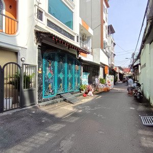 7.6x22.8m, hẻm 6m, tiện xây mới, ưu tiên tiểu thương chợ an nhơn, chỉ 15 tỷ tl