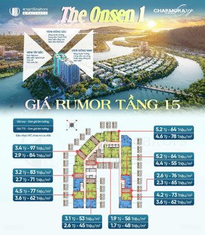 ưu tiên suất nội bộ - mở bán đợt 1 căn hộ the onsen 1 charmora city nha trang