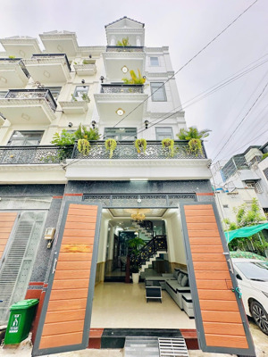 bán nhà 4 tầng - hẻm ô tô đường trần thị năm tân chánh hiệp q12. giá : 5,75 tỷ