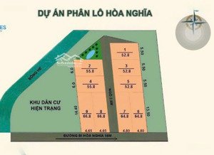 bán gấp 9 lô đất sẵn sổ đỏ ô tô vào, sát đường cầu rào 3 hoà nghĩa dương kinh chỉ 20tr/m2