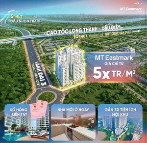 bán căn hộ 2pn mặt tiền vành đai 3 giá 50tr/m2, thanh toán 40% nhận nhà, nhận sổ ngay trong 2025
