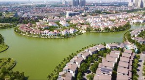 bán gấp song lập vvip mặt hồ vista lago tại nam an khánh, 365m2, sẵn sổ