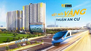 bcons new sky cạnh ga metro - chỉ thanh toán 150tr - tiện ích đẳng cấp - 0đ đến khi nhận nhà