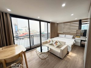 cho thuê căn hộ penhouse - 2n1k siêu rộng full đồ ngay trung tâm quận ba đình - lotte liễu giai