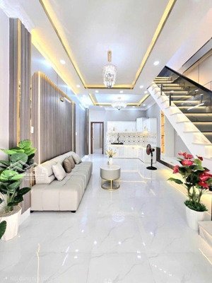 bán nhà mới 2 tầng 4x15 full nội thất 4pn - huỳnh tấn phát gần chợ phước long chợ phú xuân - 4tỷ450