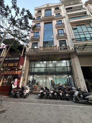 cho thuê nhà mặt phố vũ phạm hàm - trung hòa, 155m²x 5 tầng, mặt tiền 6,6m, kd mọi mô hình, 85tr/th