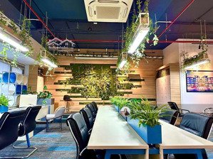 văn phòng full nội thất, ngoại hình đẹp, y như ảnh, chỉ cần xách lap vào làm, giá còn thương