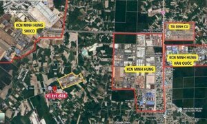 Cần tiền 575triệu - thương lượng - bán gấp. Bán đất KCN Minh Hưng, Chơn Thành