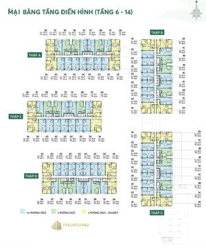 giỏ hàng độc quyền căn đẹp đầy đủ các tầng - 1pn - 2pn -3pn. chiết khấu 10% - ký trực tiếp cdt
