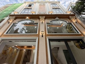 ngay hv cán bộ - xây mới 100% - 5 tầng - p12 - hẻm ô tô - thang máy, full nội thất - 42m2 ngang 8m