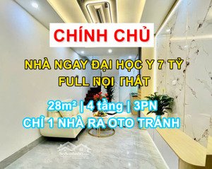 chính chủ bán nhà đống đa đẹp nội thất xịn 3pn, 1 nhà ra oto tránh, sổ nở hậu_7,68tỷ
