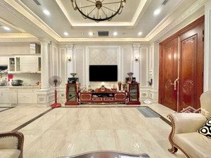 cho thuê biệt thự liền kề nhà mới không gian được hoàn thiện chỉn chu,nội thất tinh tế có tang máy