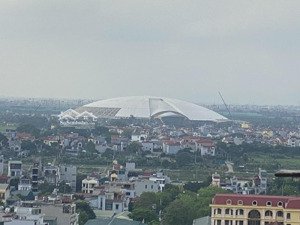 hiếm, chính chủ bán căn 65m2 full đồ, bc bắc view sông đuống và pháo hoá, tầng trung đẹp, sẵn sổ