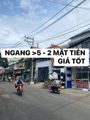 ngay ngã tư kênh tân hoá giáp đầm sen 2 mặt tiền 82m ngang 5.4 dòng tiền 180 chỉ nhỉnh 10