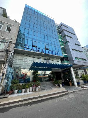 bán gấp tòa building ngay phan đăng lưu dt: 10x35m hầm 5 lầu hđt: 330 triệu/th - giá bán tl
