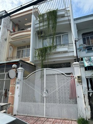 cho thuê nhà mặt tiền đường số 5a khu tên lửa, nhà mới 3 tầng, 4x20m, 80m2, sẵn nội thất như hình