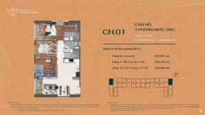 bán căn góc đẹp 3pn 102m2 tầng cao hàng hiếm vt centre point. giá chỉ 5,8 tỷ all in. lh 