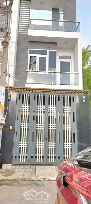 nhà bán thới an 16, hẻm 8m, 3 tầng 3pn, shr chỉ 4,88 tỷ