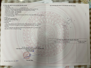 chính chủ bán đất tặng nhà ngõ 11 đường thanh lãm, dt 51,6m2, mt 3,75m nở hậu 3,85m không quy hoạch