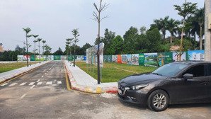 bán đất nền 100m2 - giá rẻ gần khu công nghệ cao hòa lạc