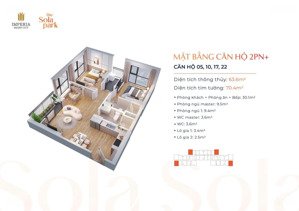 chính chủ bán căn 2n+ 64m sola park view bể bơi giá 5,78 tỷ sẵn hđmb giao dich lh 