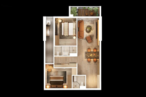 02 suất mua giá rẻ 2pn giá chỉ 53 triệu/m2 cao cấp nhất tại khu công nghệ cao hòa lạc. sổ lâu dài