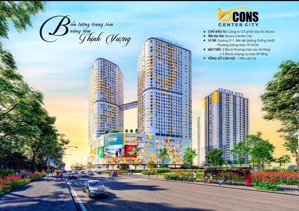 chỉ từ 5% sở hữu căn hộ ngay toà tháp đôi ở trung tâm bcons center city