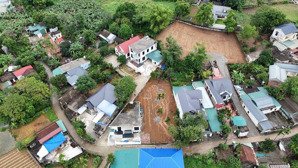 lô đất 100m2 trung tâm cam lâm, mặt tiền đẹp, đường thông, ô tô, gần sân bay cam ranh & da vin, sun