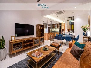 cho thuê căn hộ midtown m7 - 3pn diện tích lớn, ban công tây bắc căn góc view sông cực đẹp