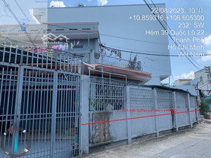 bán nr 2pn, 2wc, 195,9m2 tại quốc lộ 22, trung chánh, hóc môn, 7,39 tỷ