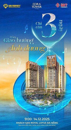 2,3 tỷ chưa chiết khấu từ cđt, tầm view sông, pháo hoa, đài phun nước