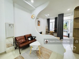 căn hộ studio tách bếp ban công new 99% ngay cầu kiệu tân định quận 1 - phan đình phùng - trường sa